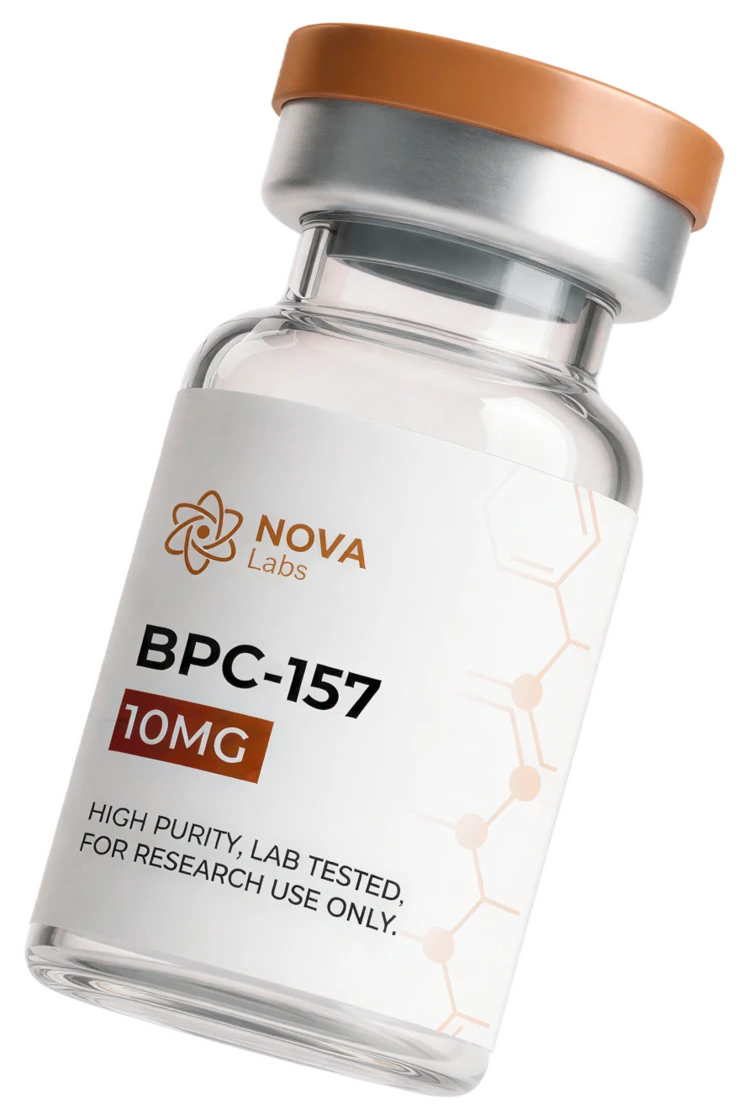 NOVA Labs BPC-157 10 mg Research-Peptide-Vial